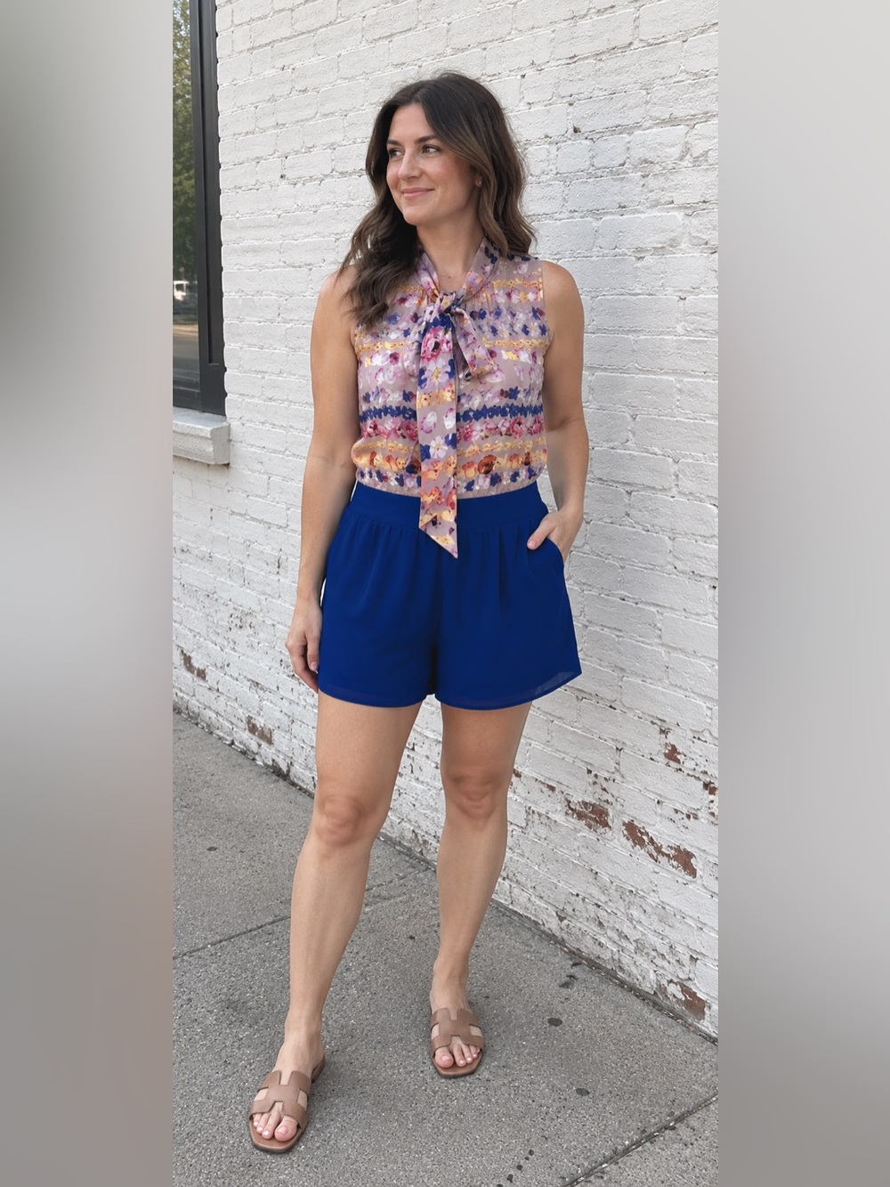 Ted Baker Cobalt Blue and Floral Lucey Romper